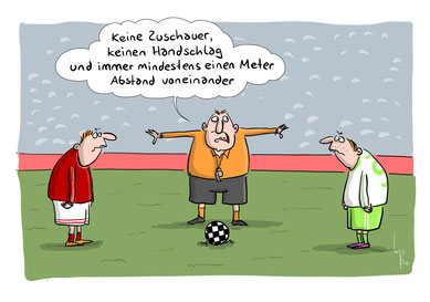 Bis auf Weiteres  rollt kein Ball mehr auf den Bremer Sportanlagen