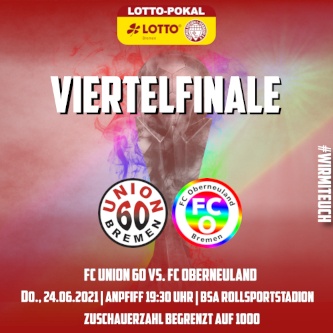 H1 nicht mehr im Pokal vertreten   – 0-4 (0:1) – Niederlage gegen den FC Oberneuland  