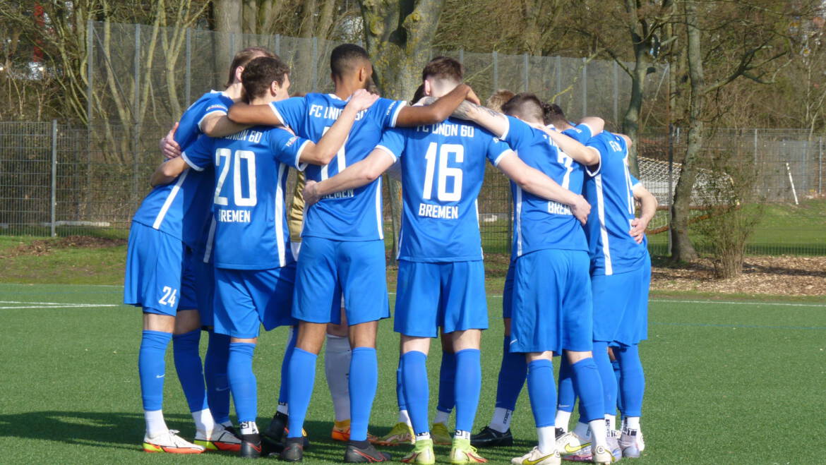 H1 siegt souverän      –    Unioner behalten gegen den TuS Komet Arsten mit 4:0 (2:0) die Oberhand