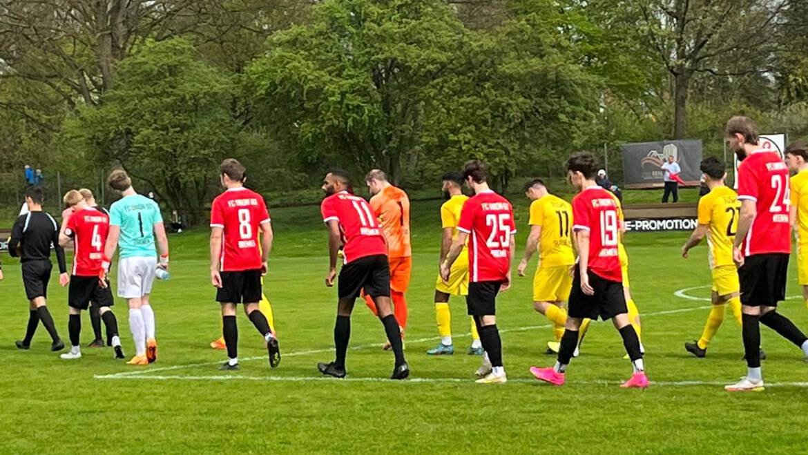 H1 dreht das Spielergebnis    –    Unioner gewinnen gegen TuSpo Surheide mit 3:1 (0:1)