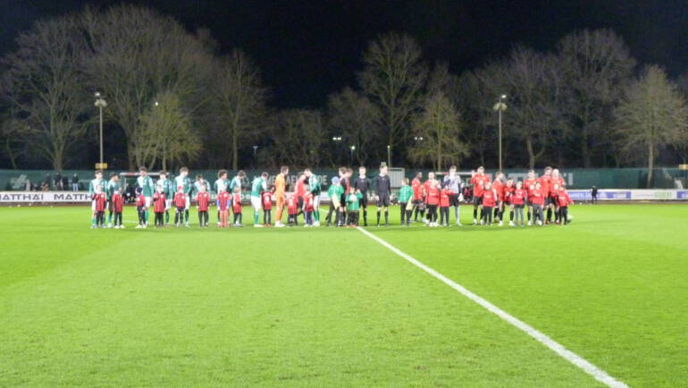 H1 auf Platz 11 nahezu chancenlos – Unioner unterliegen dem  SV Werder II mit 0:7 (0:1) 