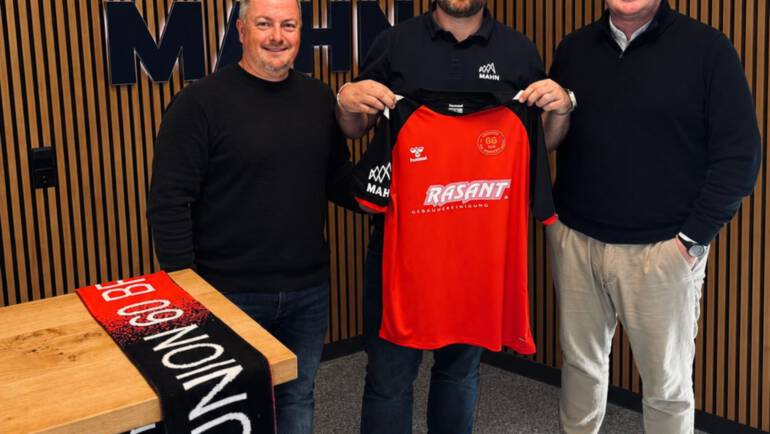 Mahn Gruppe und FC Union60 Bremen vereinbaren Zusammenarbeit